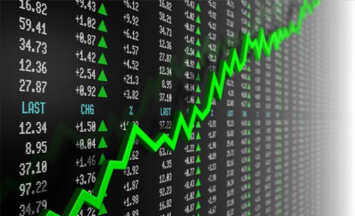 stock market chart